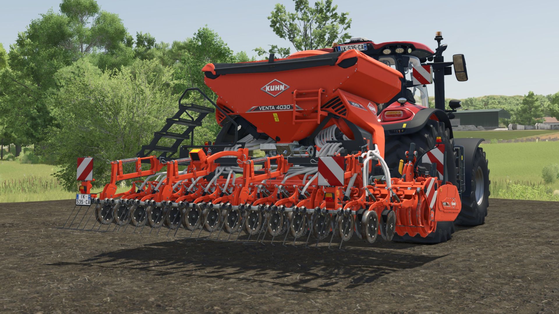 Kuhn HR 4040 + VENTA 4030 Rust Edition