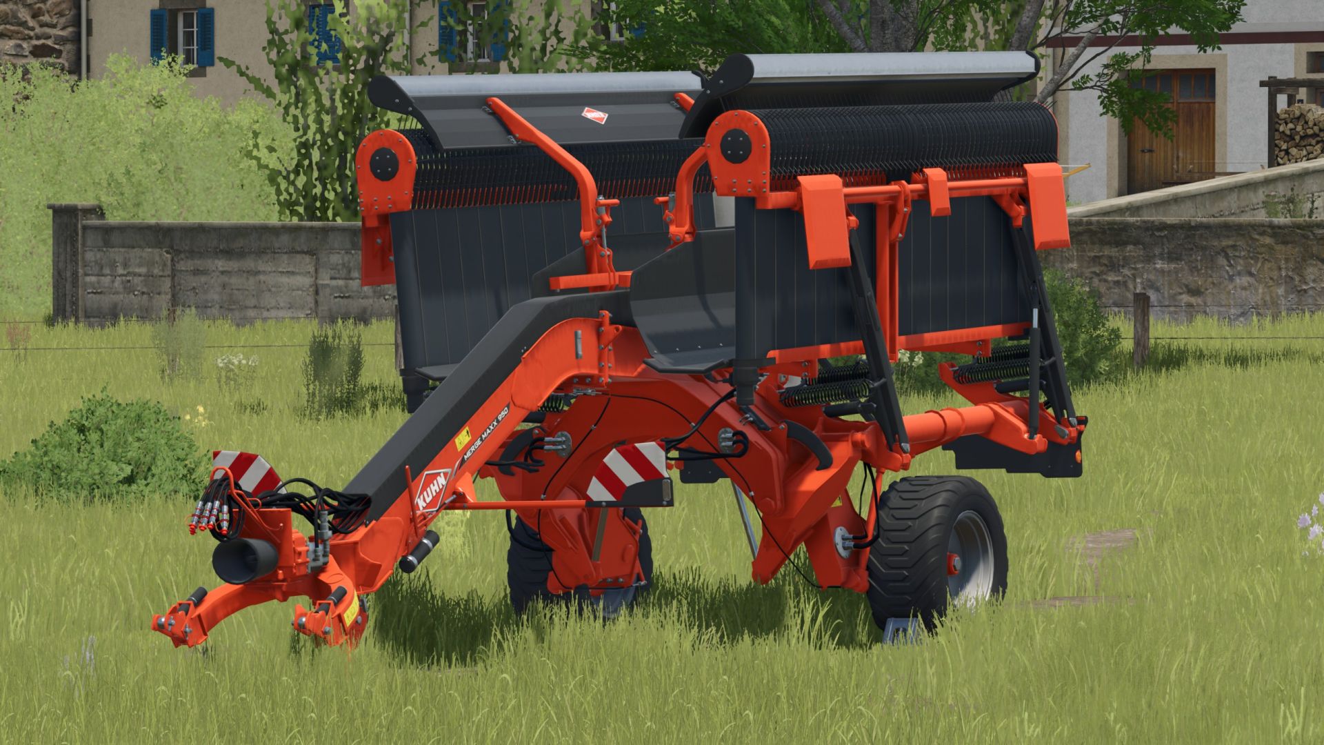 Kuhn MergeMaxx 950 Rust Edition FS25