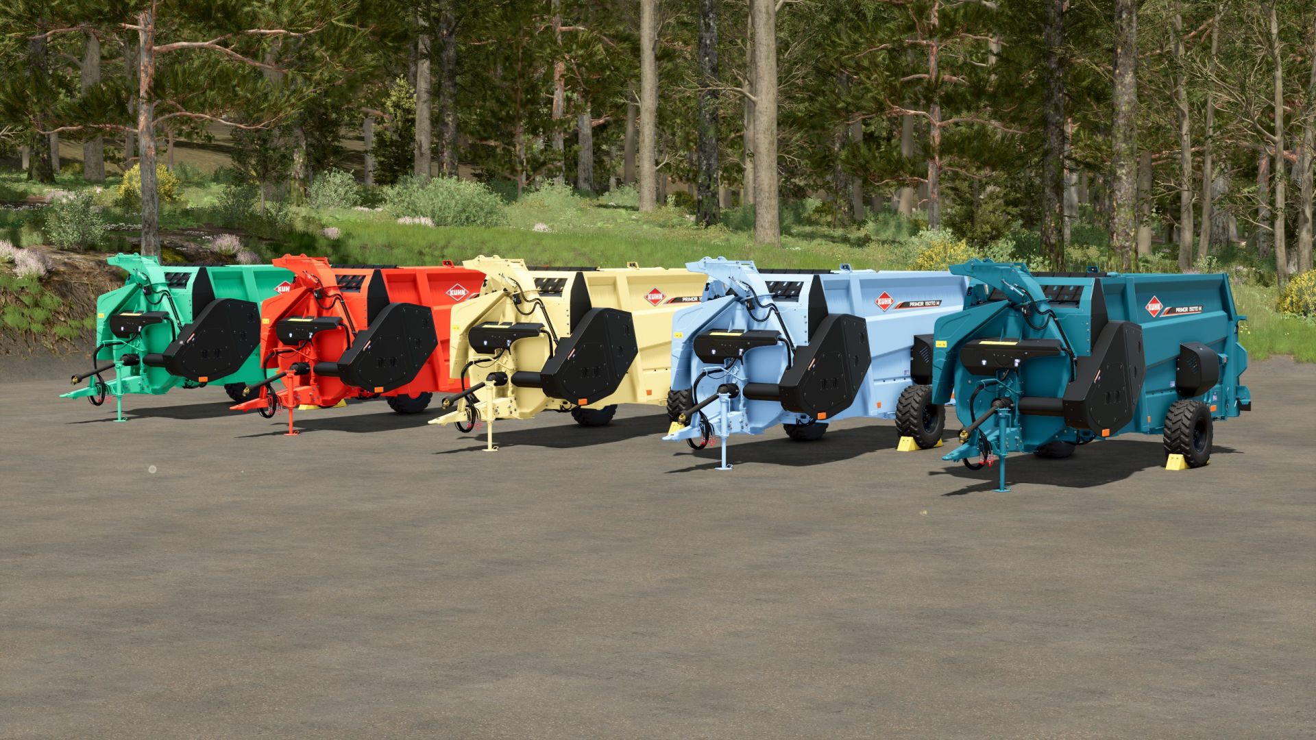 Kuhn Primor 15070 (Multicolor)