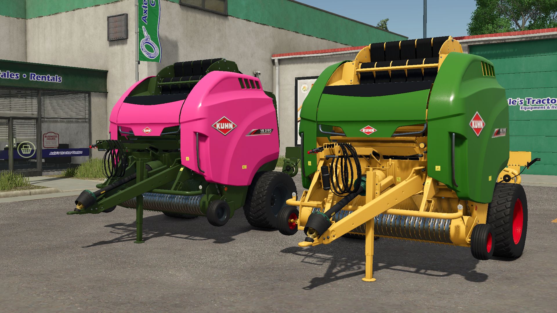 Prasa do papieru toaletowego Kuhn VB 3190