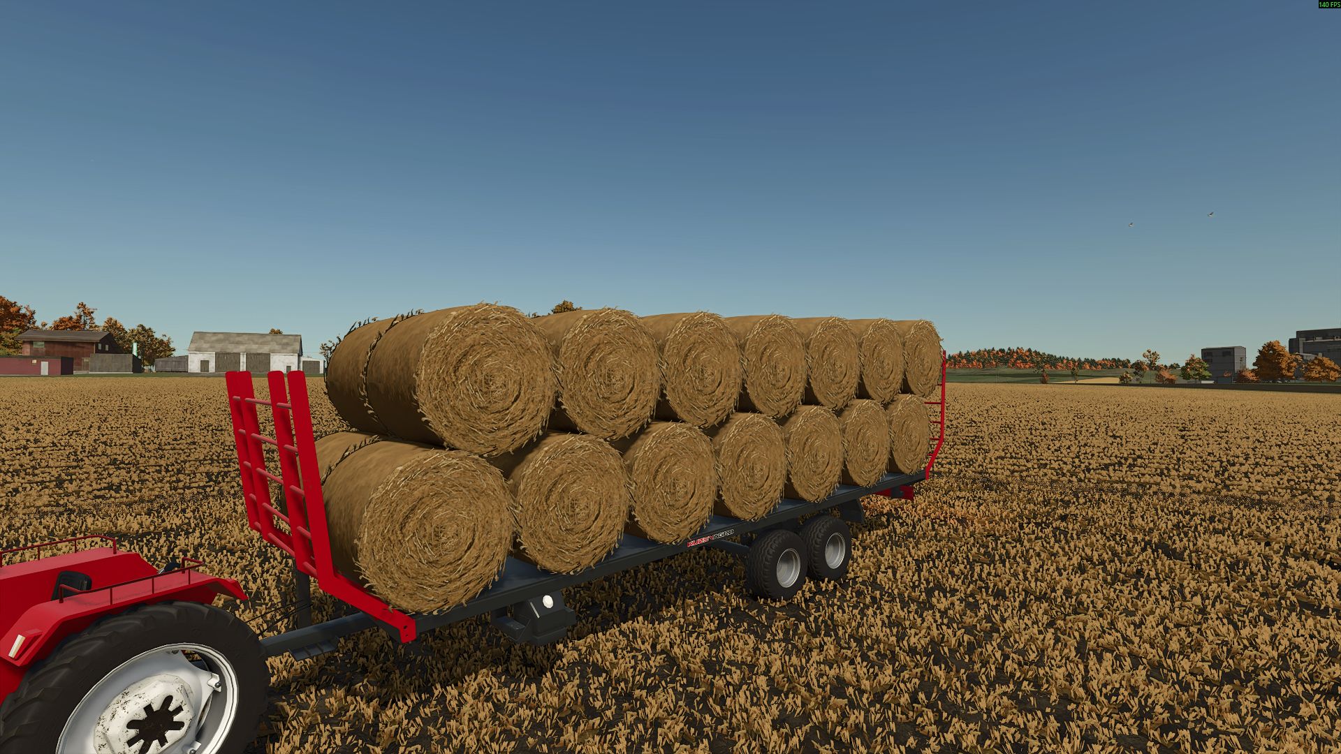 Kuzey Agro Bale Trailer FS25 thumbnail 4