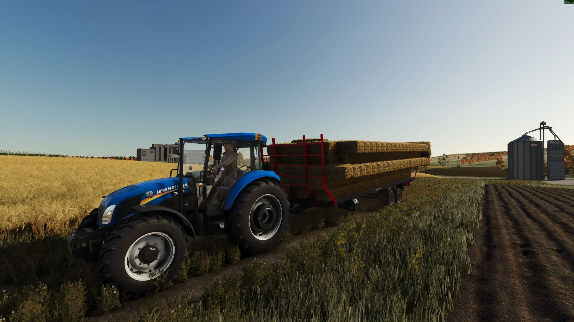 Remorque de balles Kuzey Agro