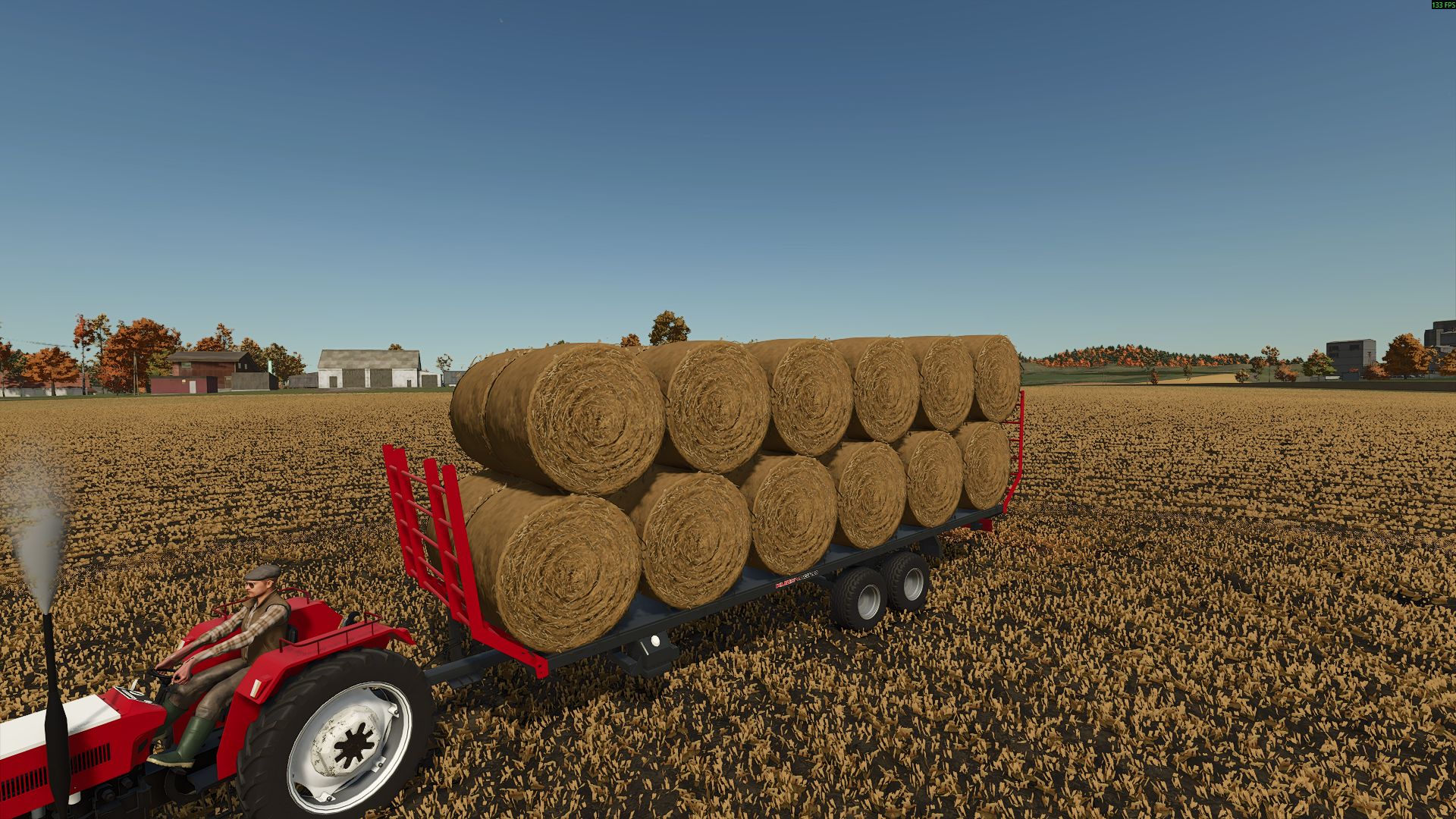 Kuzey Agro Bale Trailer FS25 thumbnail 3