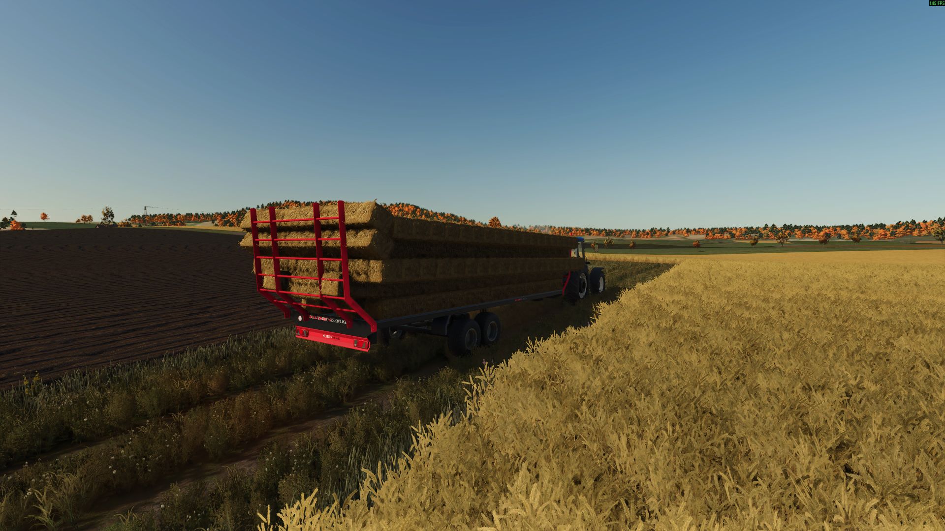 Remorque de balles Kuzey Agro