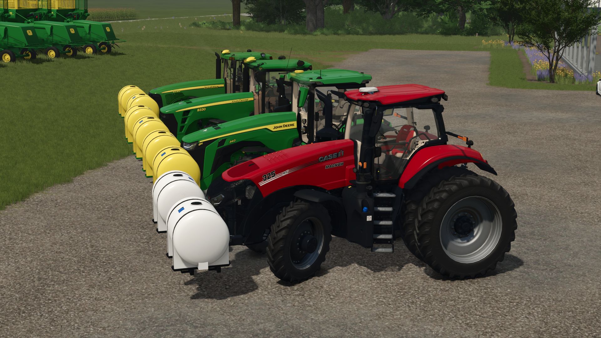 Serbatoi a sella Lakestate MFG montati davanti