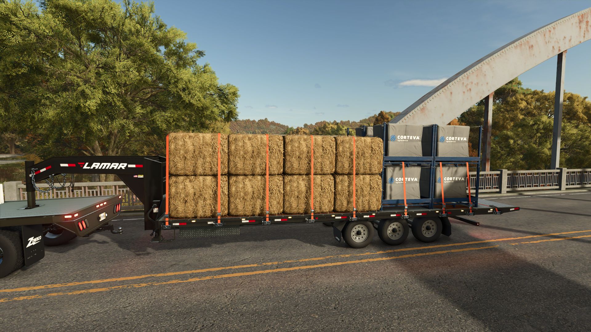 Lamar Gooseneck trailer