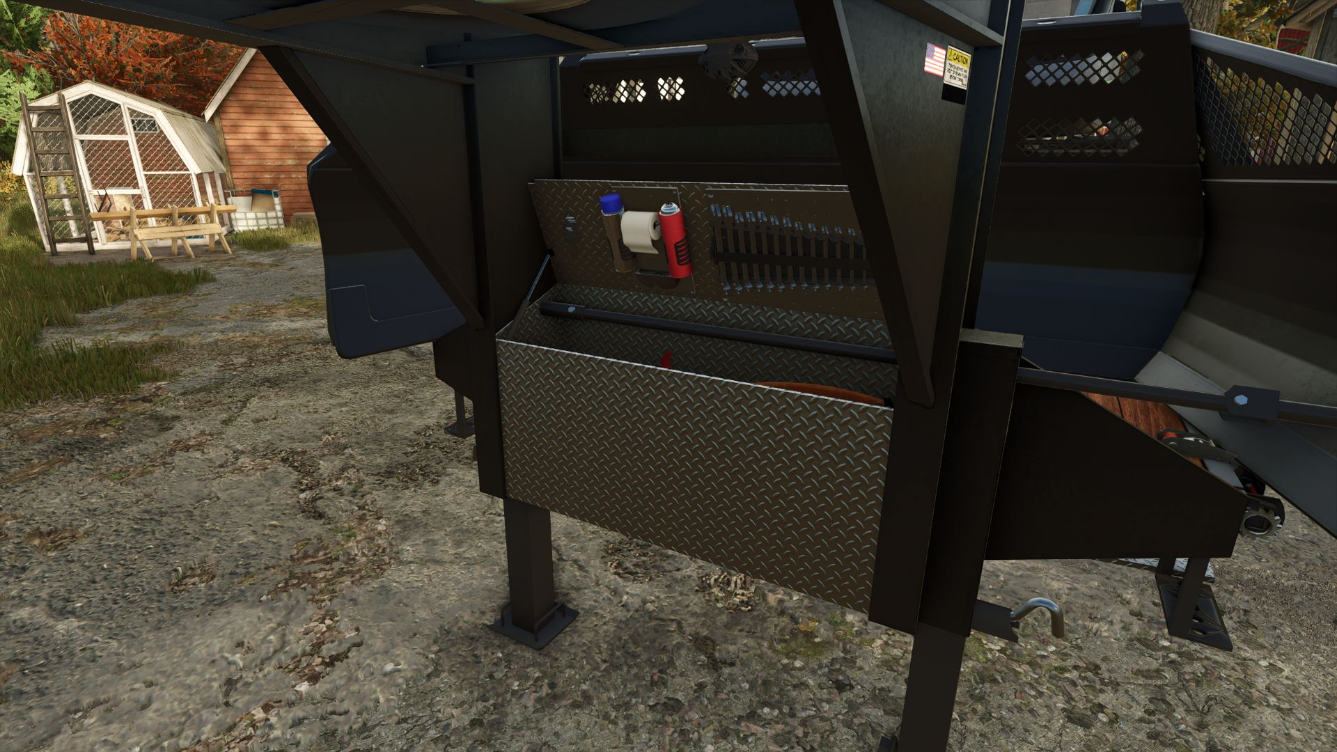 Lamar Gooseneck trailer