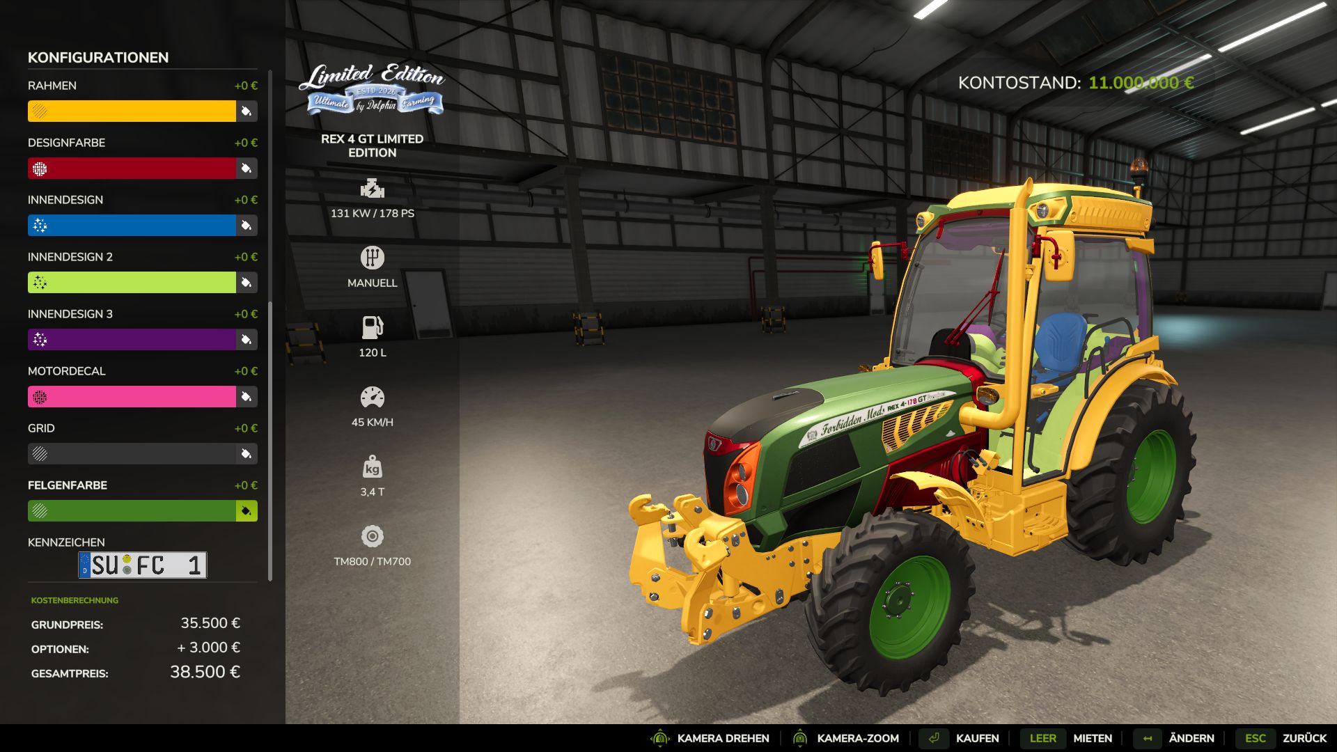 Landini Rex 4 GT Limited Edition