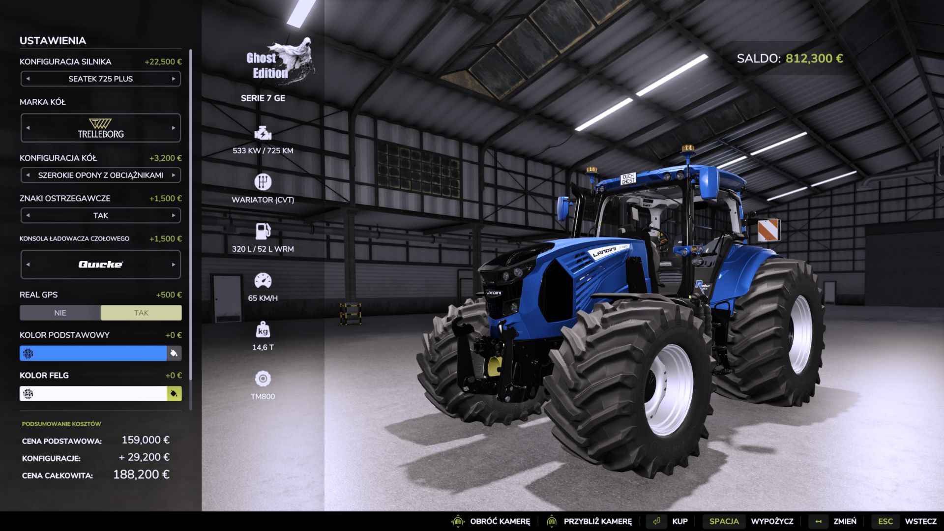 Landini Series 7 Ghost Edition