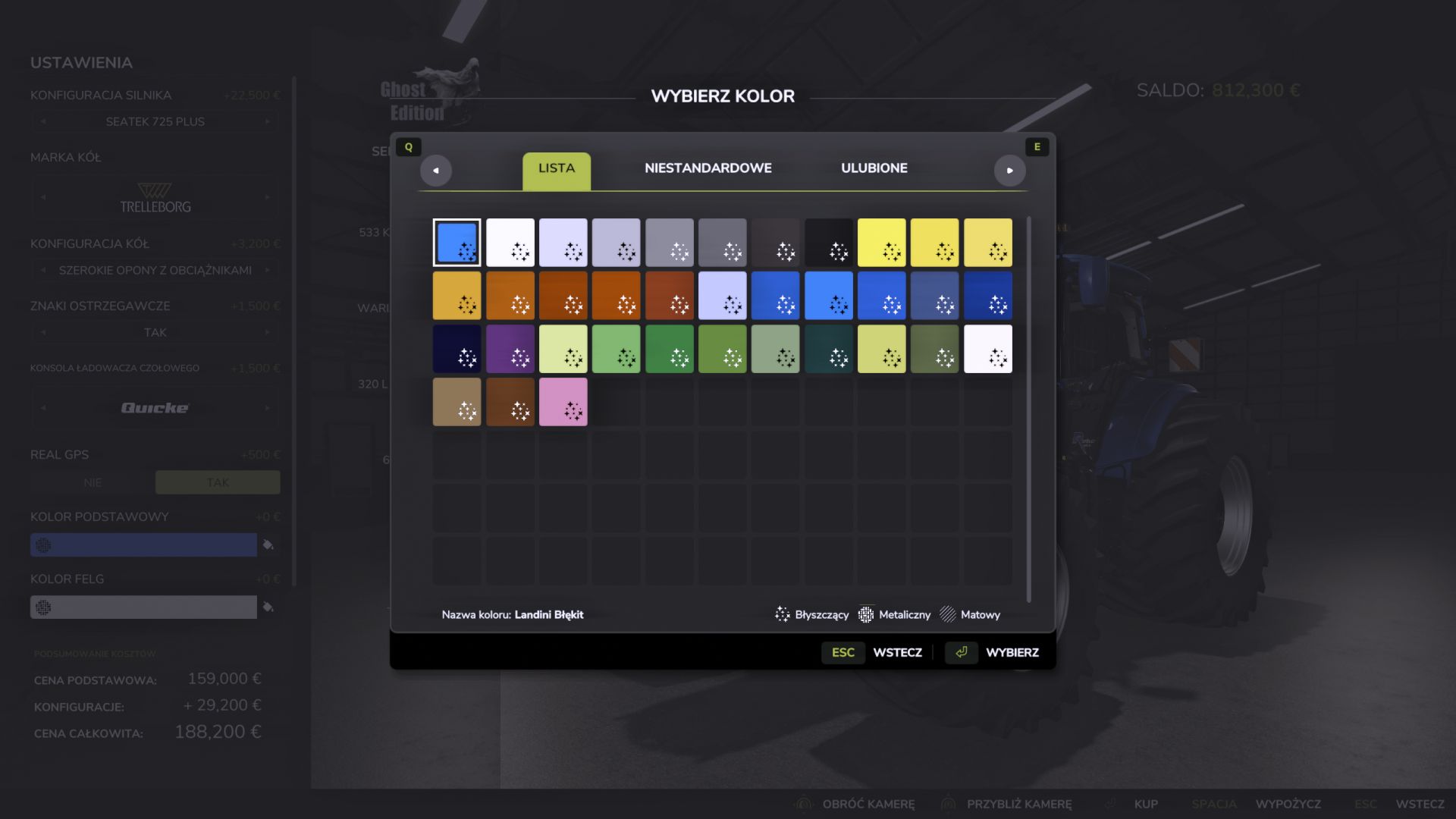 Landini Series 7 Ghost Edition