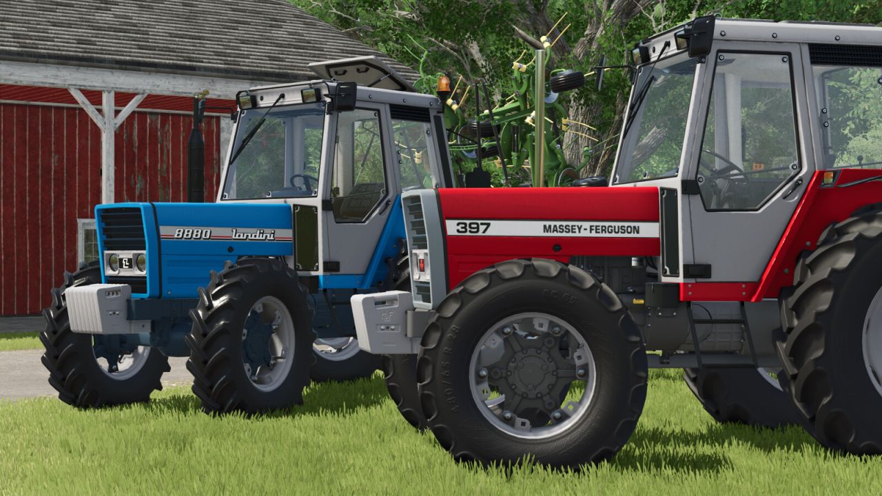 Landini X880 Series e MF 3x7 Series