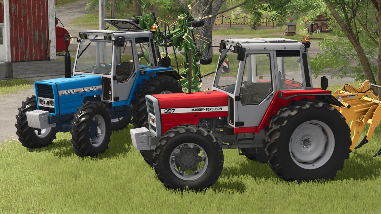 Landini X880-serie en MF 3X7-serie