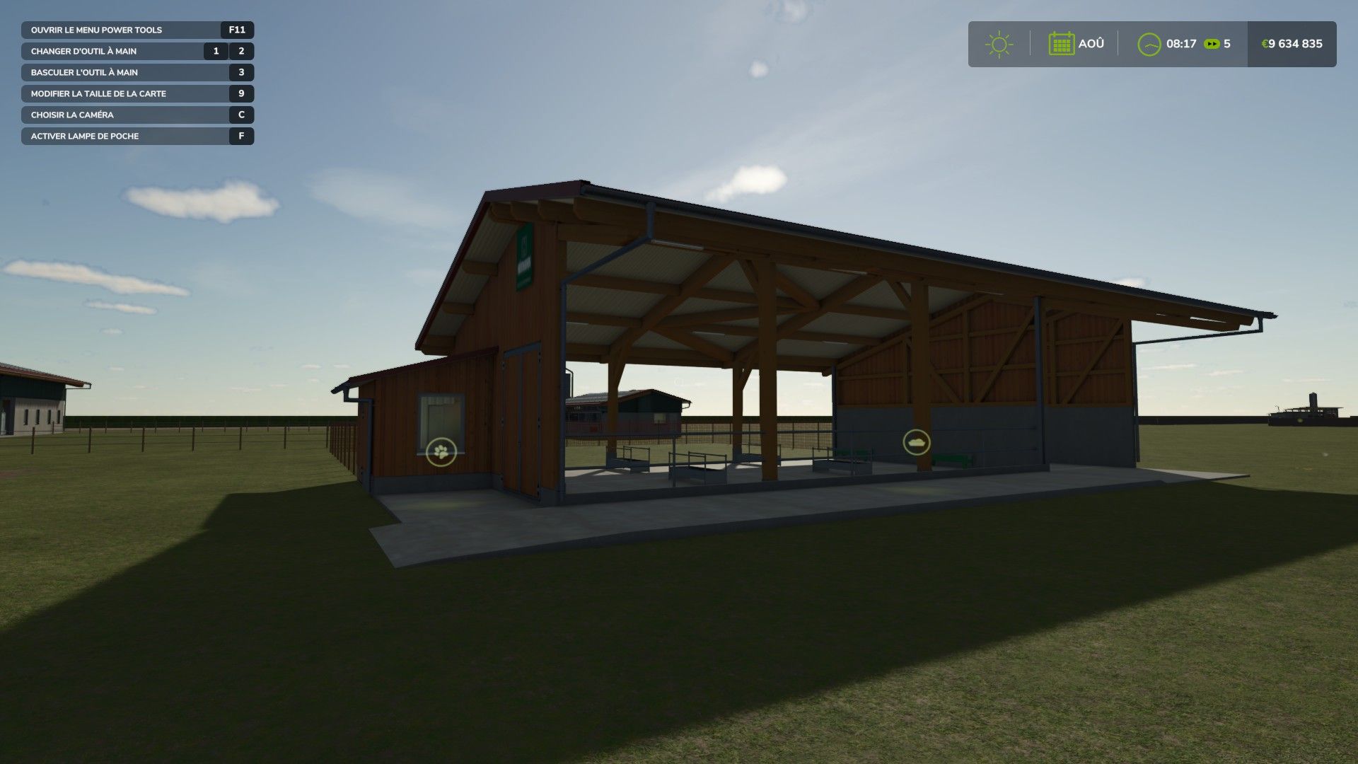 Large animal enclosures