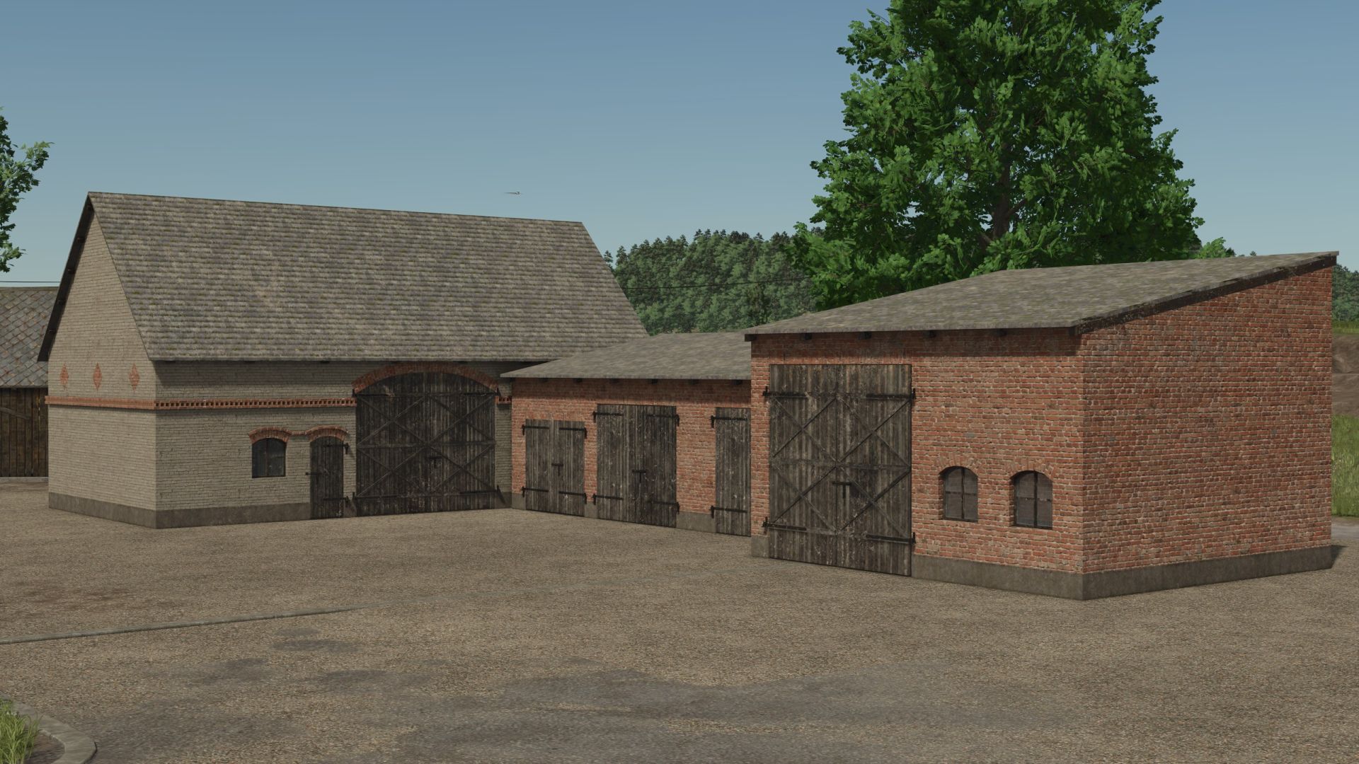 Large brick shed