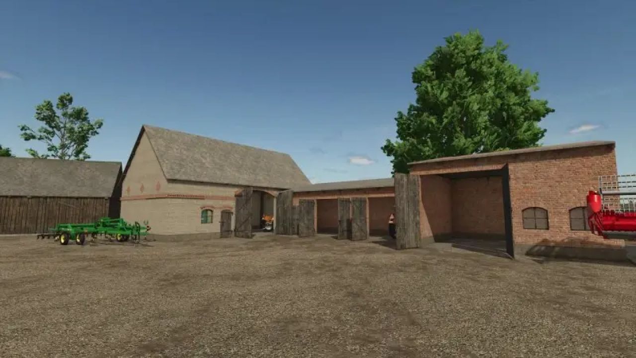 Large brick shed