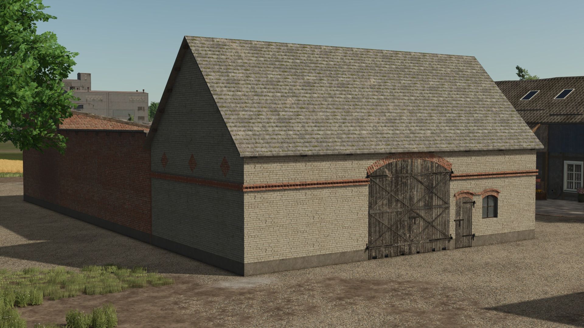 Large brick shed