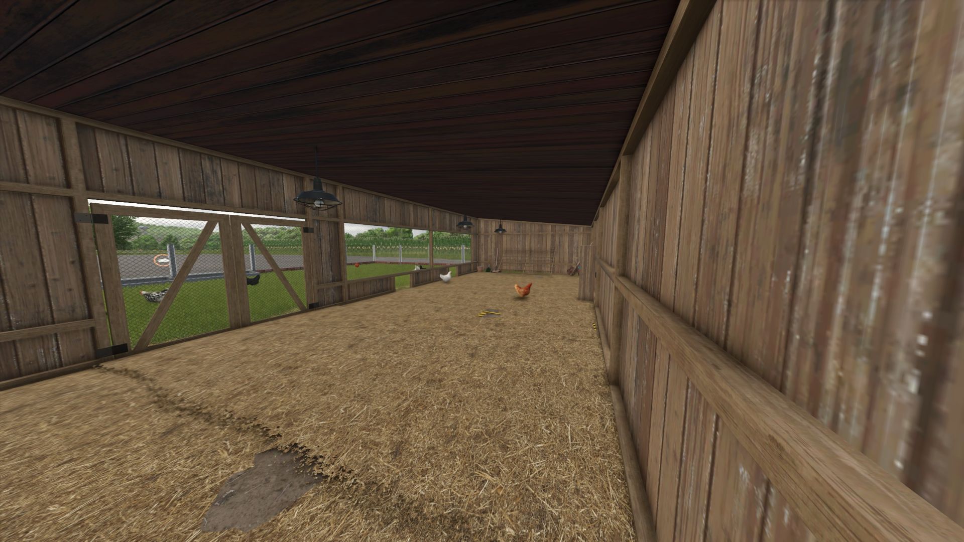 Large chicken coop