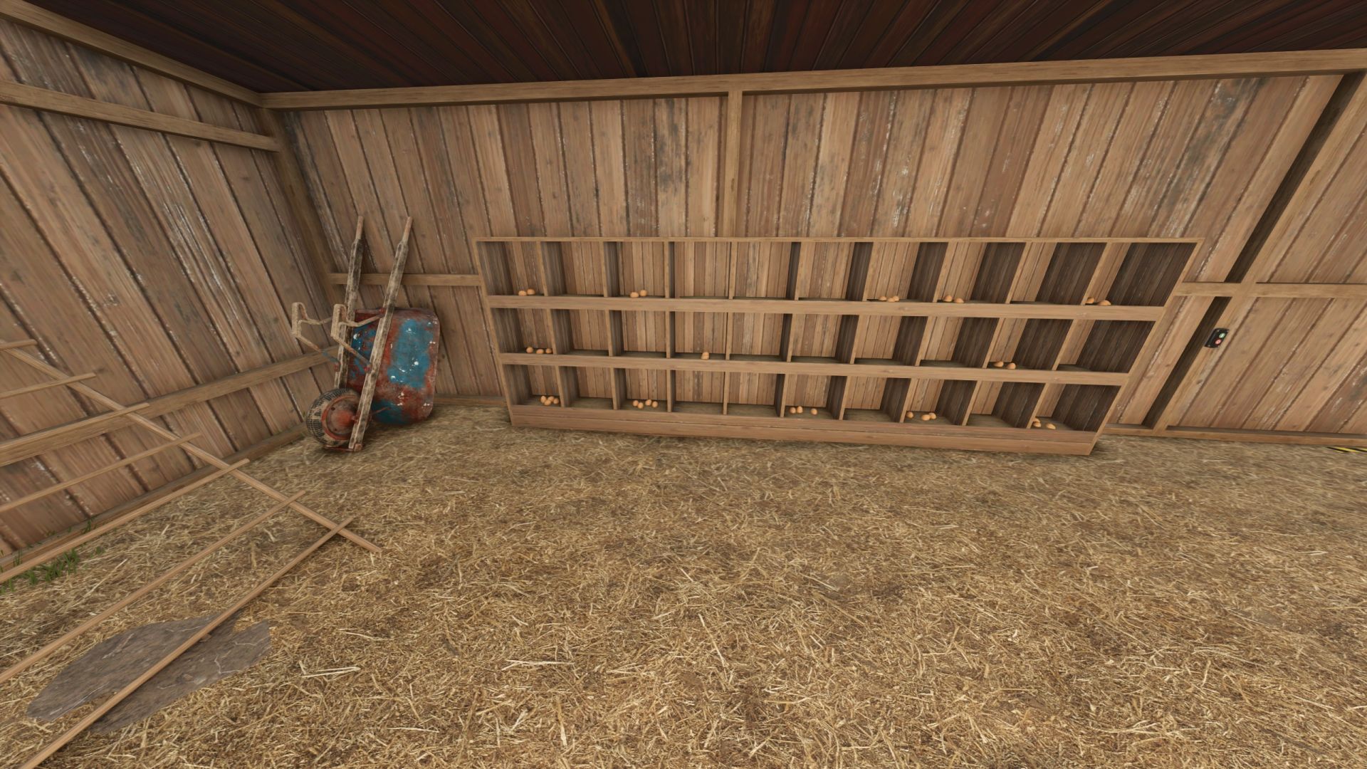 Large chicken coop
