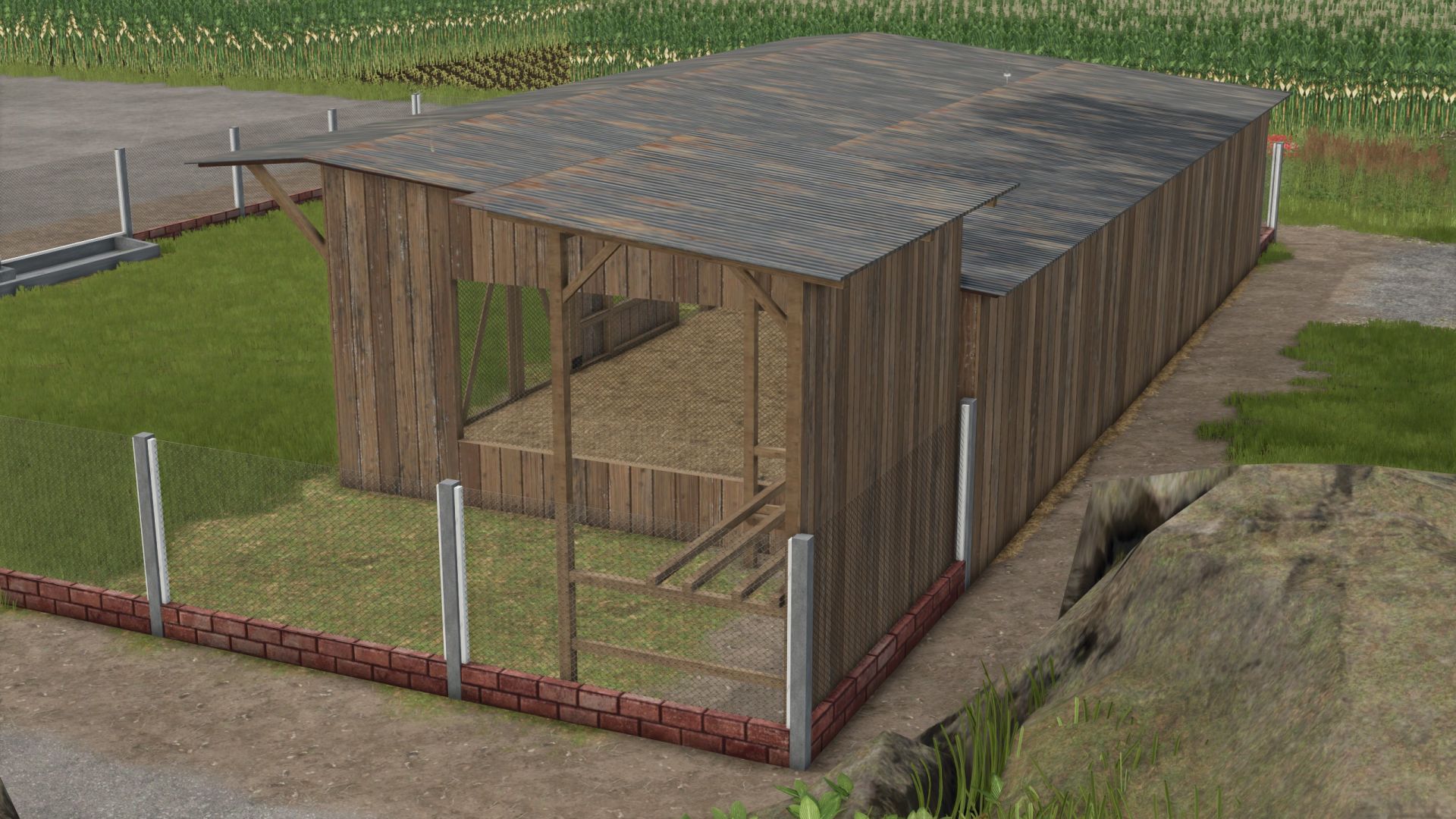 Large chicken coop