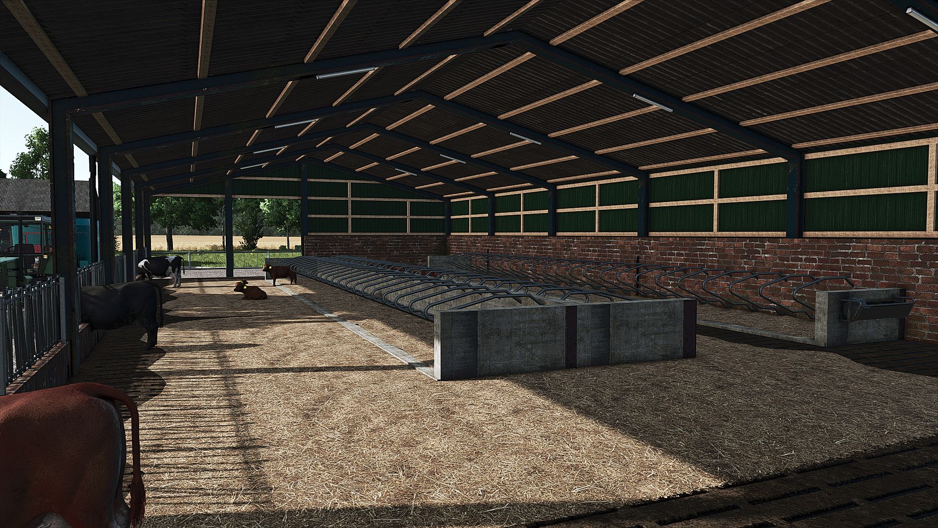 Large Dutch cowshed