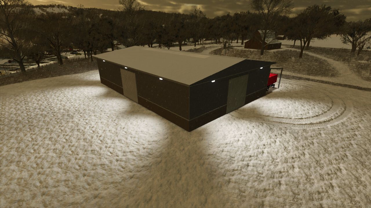 Grand Hangar Pour Machines Et Outils