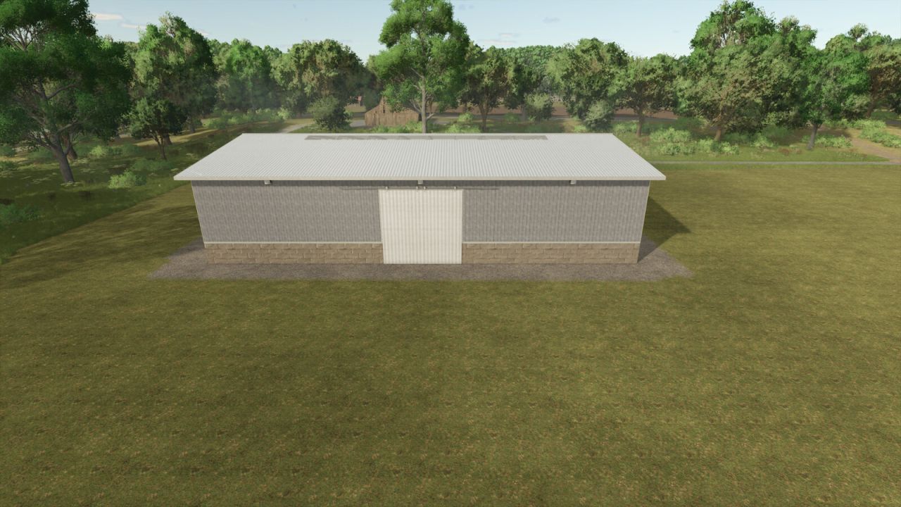 Grand Hangar Pour Machines Et Outils