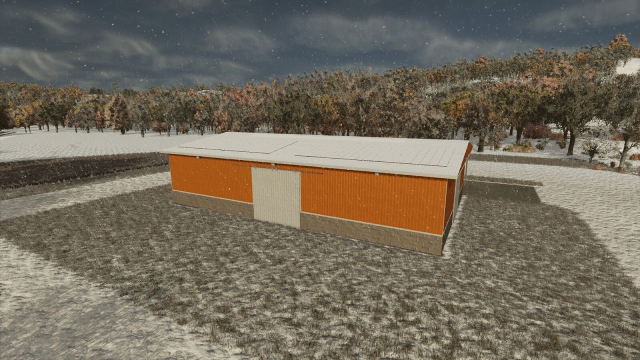 Grand Hangar Pour Machines Et Outils