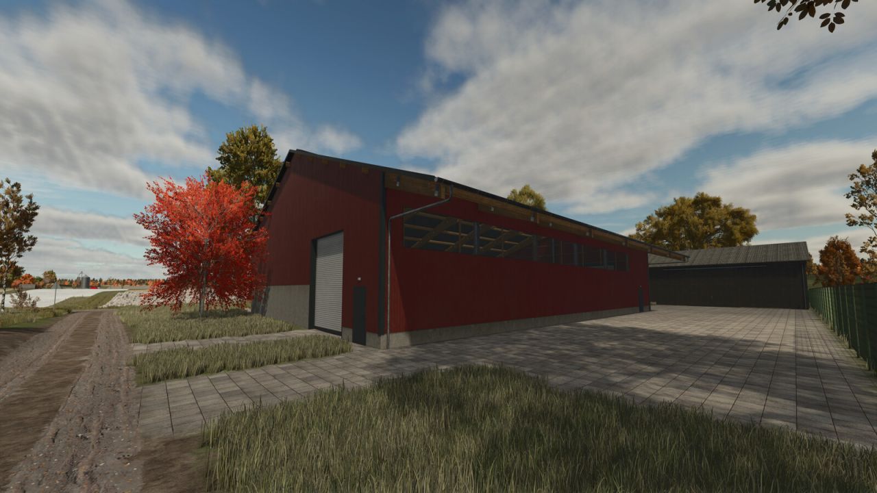 Grands halls de stockage