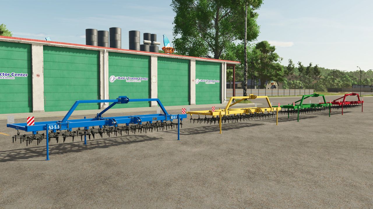 Большая зубчатая борона