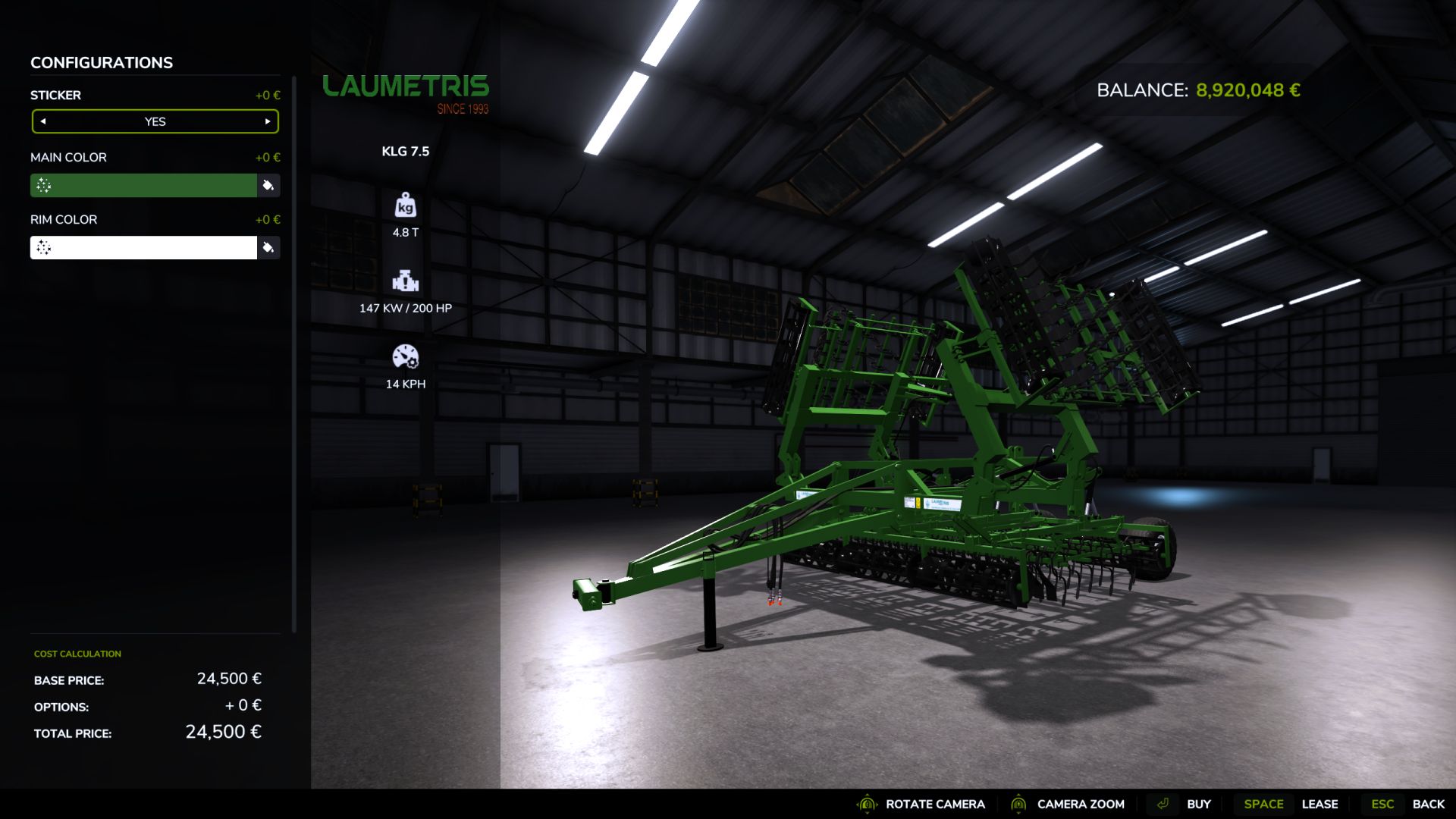 Laumetris KLG Pack Edit