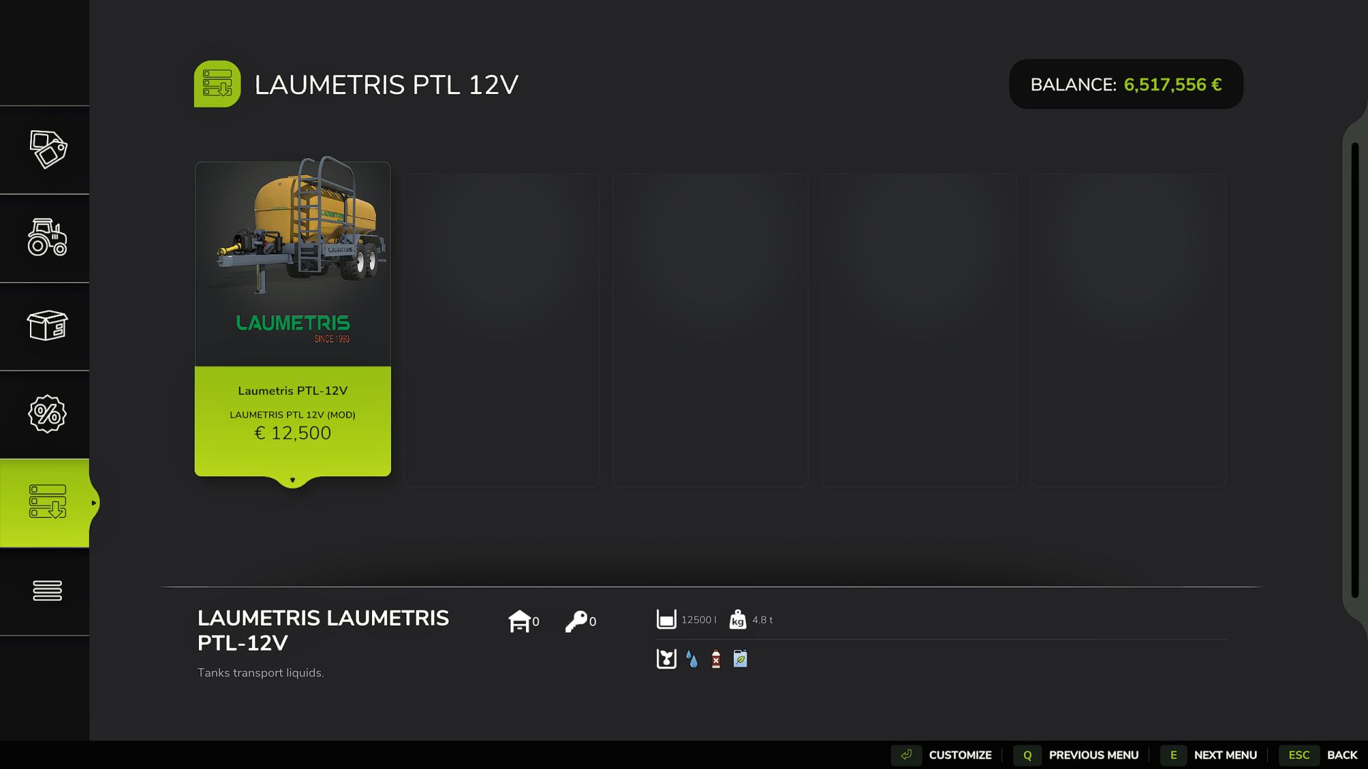 Laumetris PTL 12V