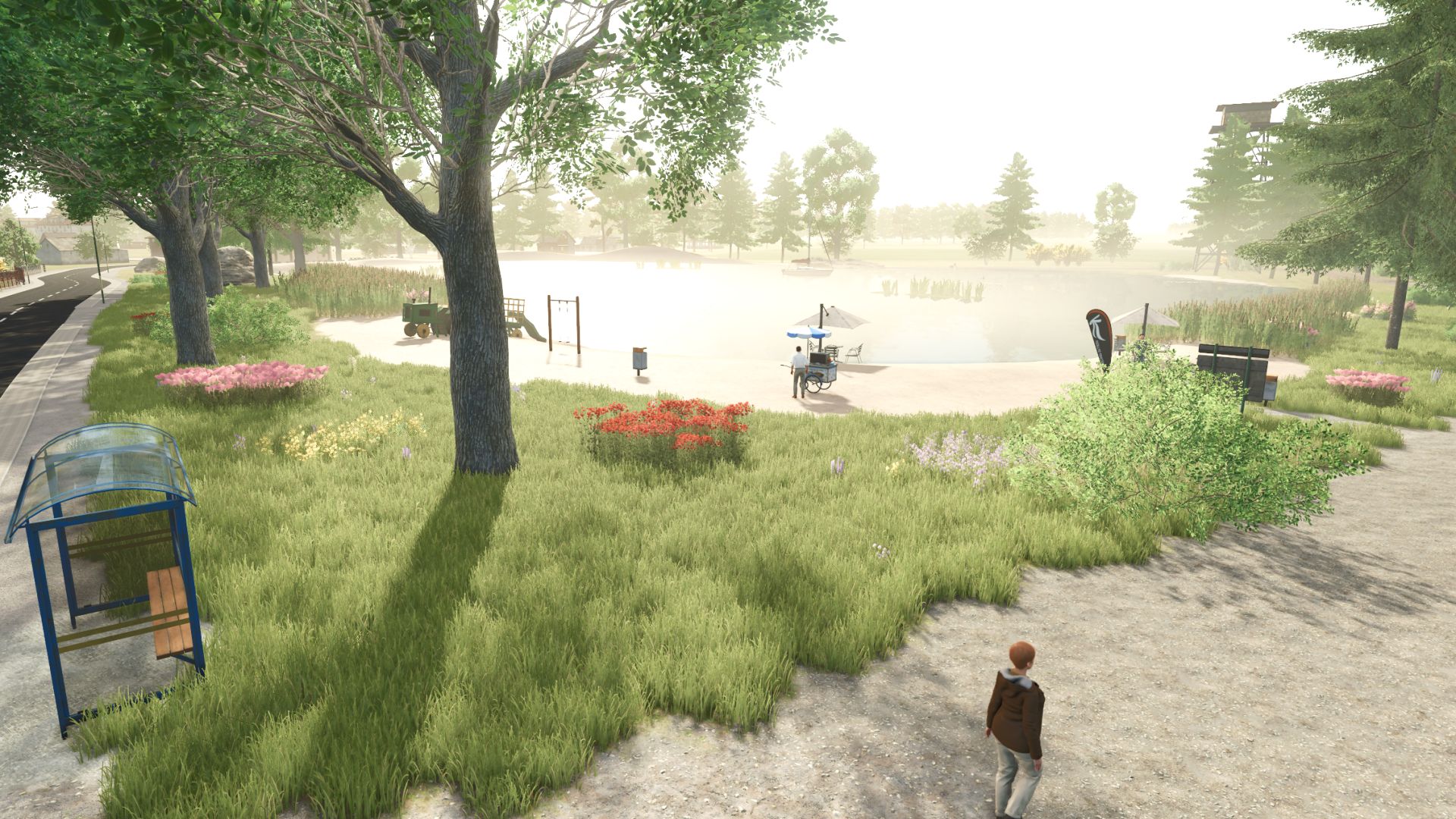 Lausitzer Landschaften 4x