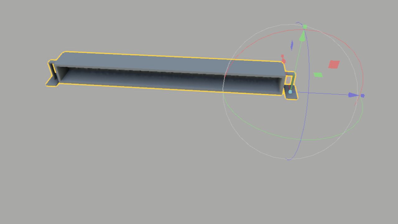 LED bar for tractor (Prefab)