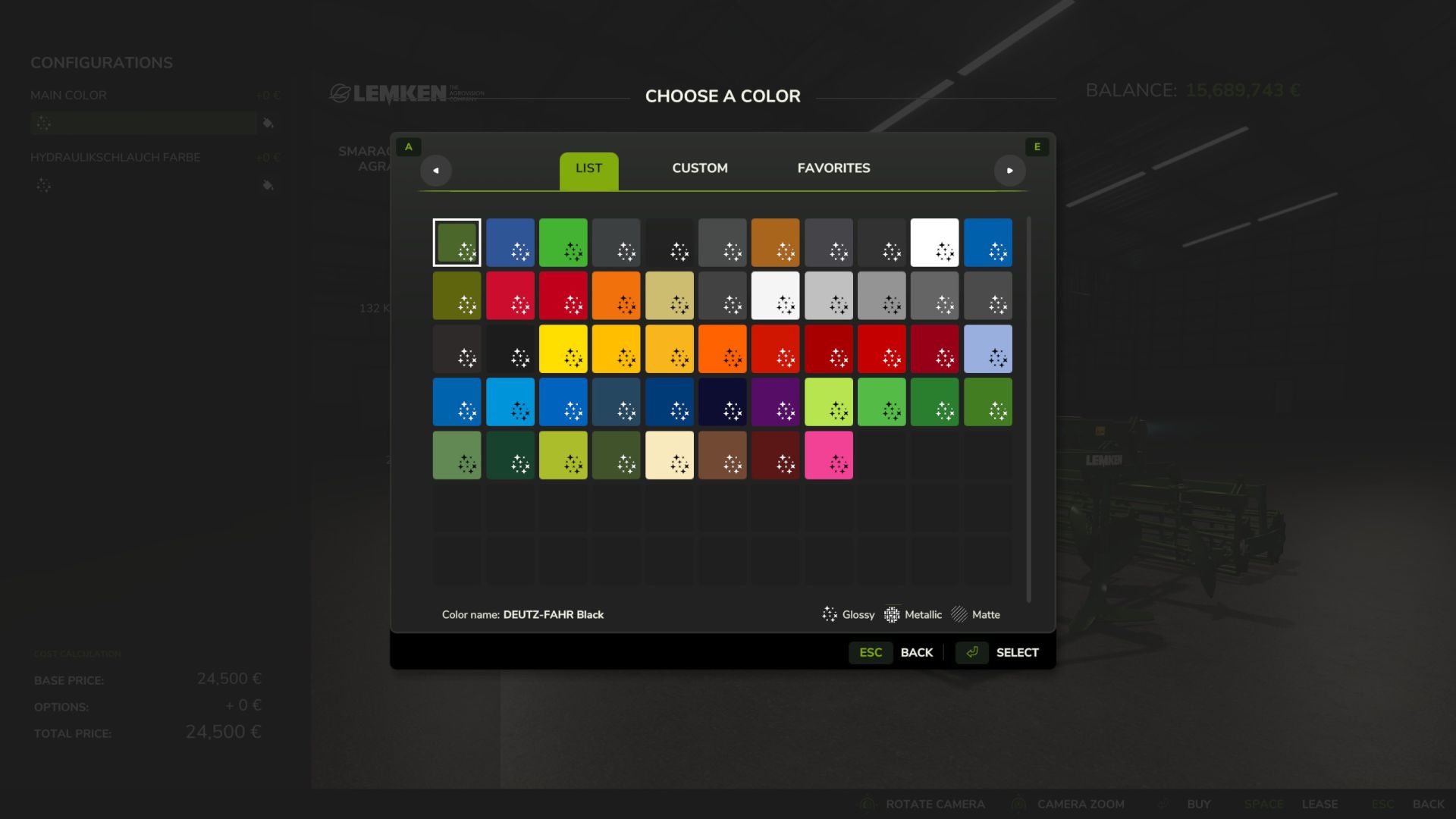 Lemken Smaragd 9500k