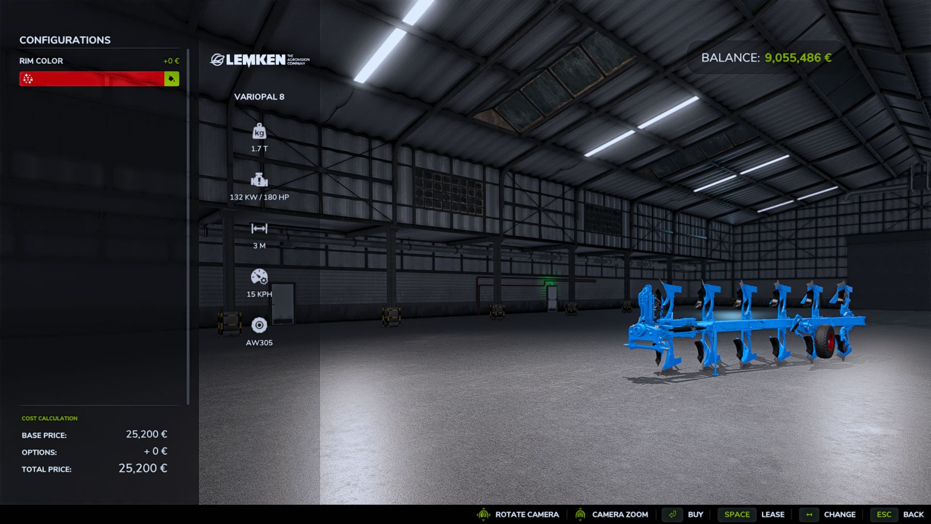 Lemken VariOpal 8