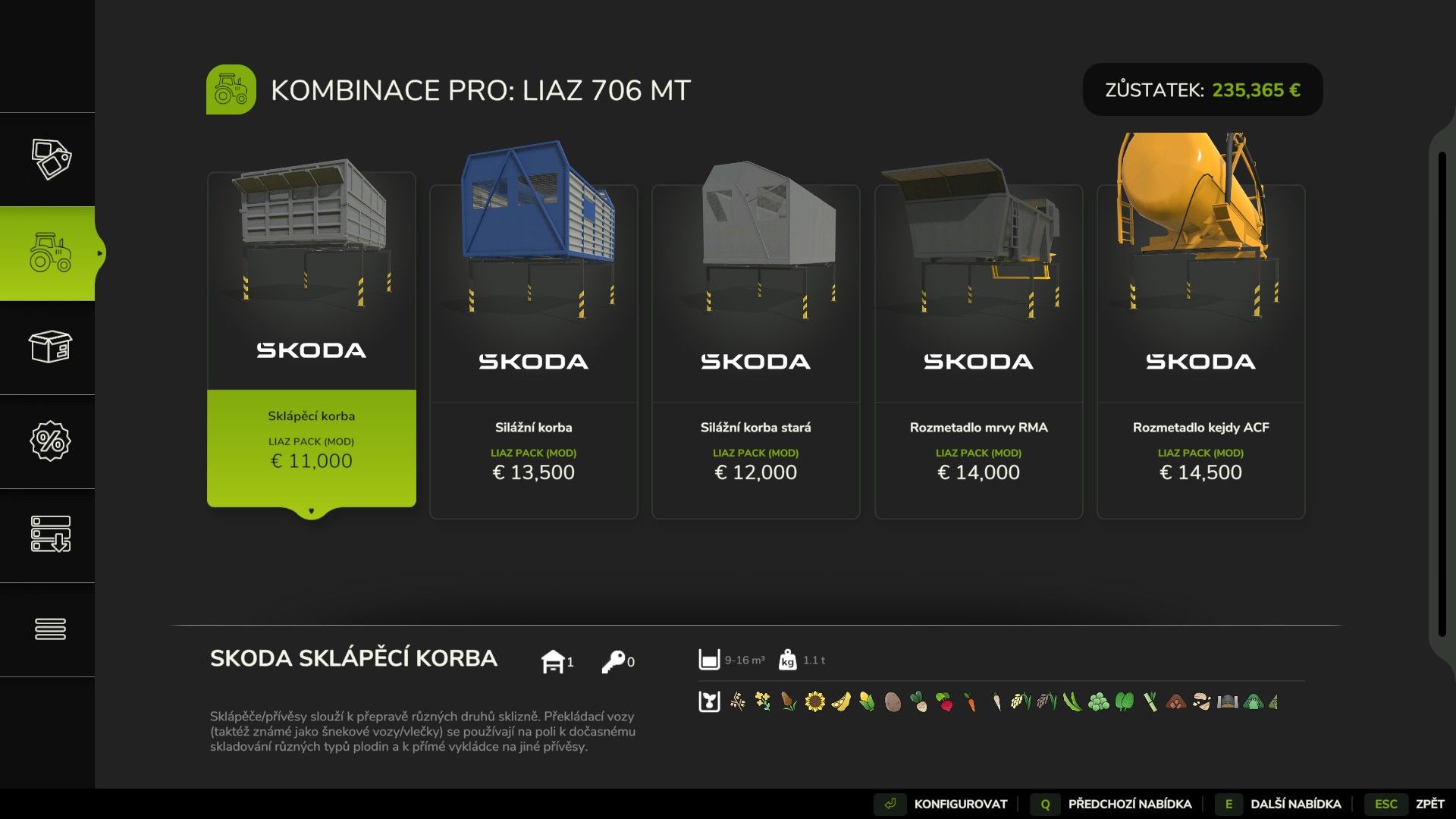 LIAZ 706 MT Pack