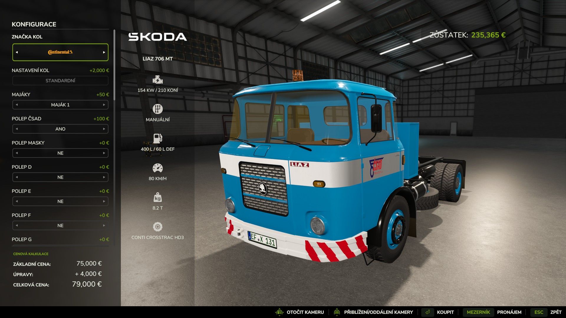 LIAZ 706 MT Pack