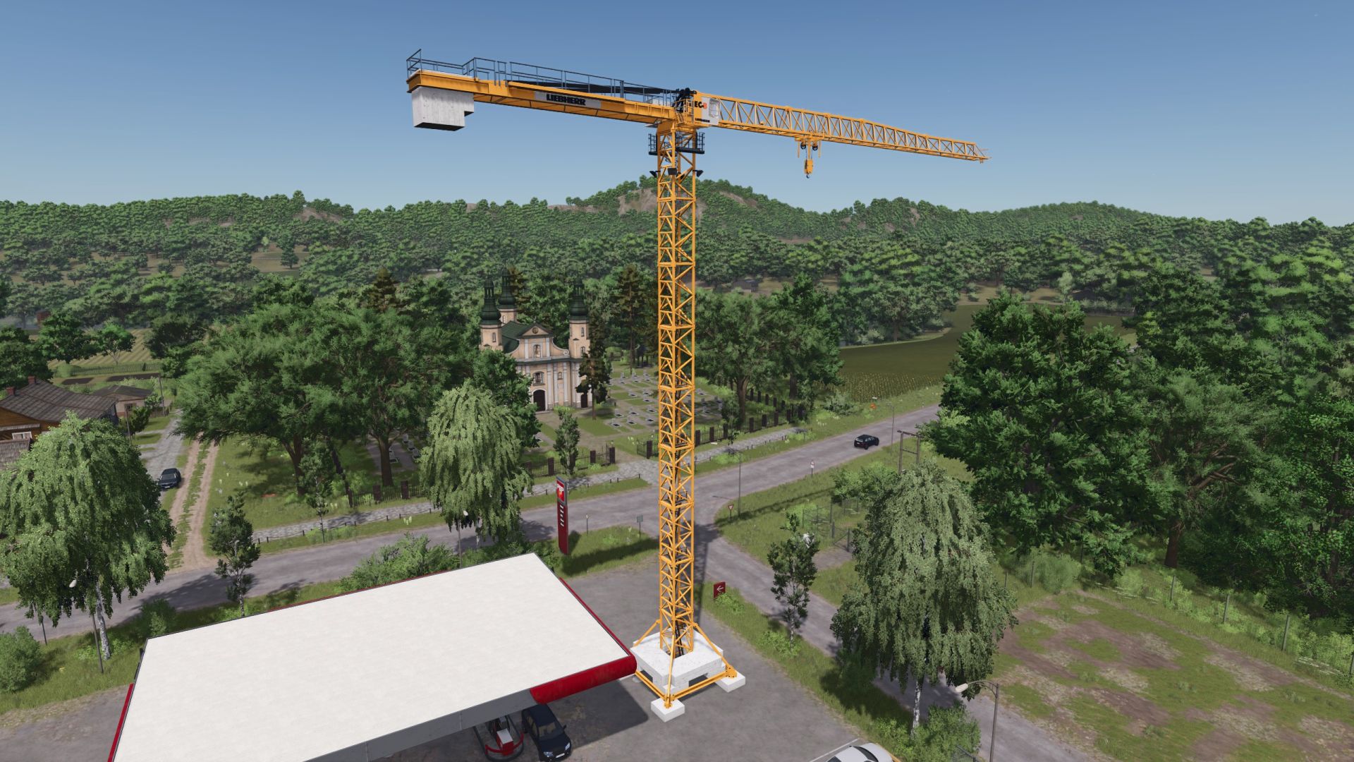 Liebherr ECB Kran