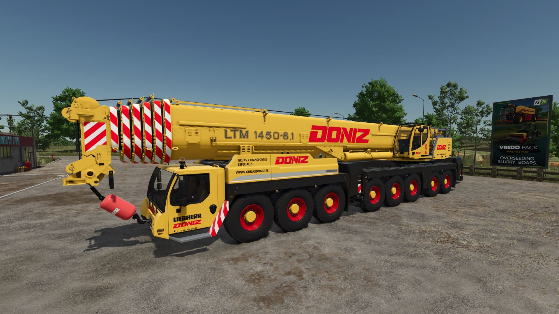 Żuraw mobilny Liebherr DONIZ