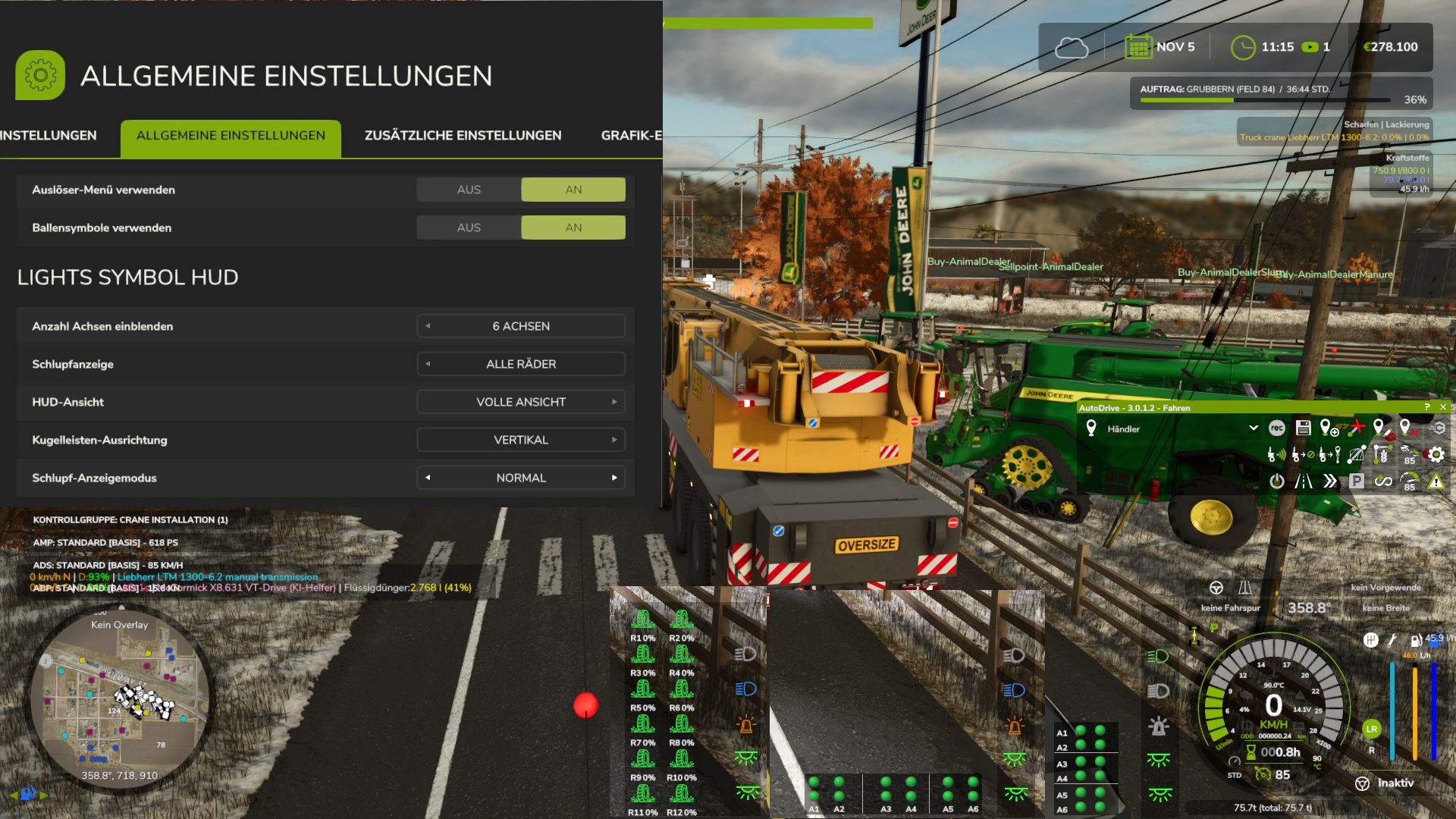 Lichtsymbol HUD