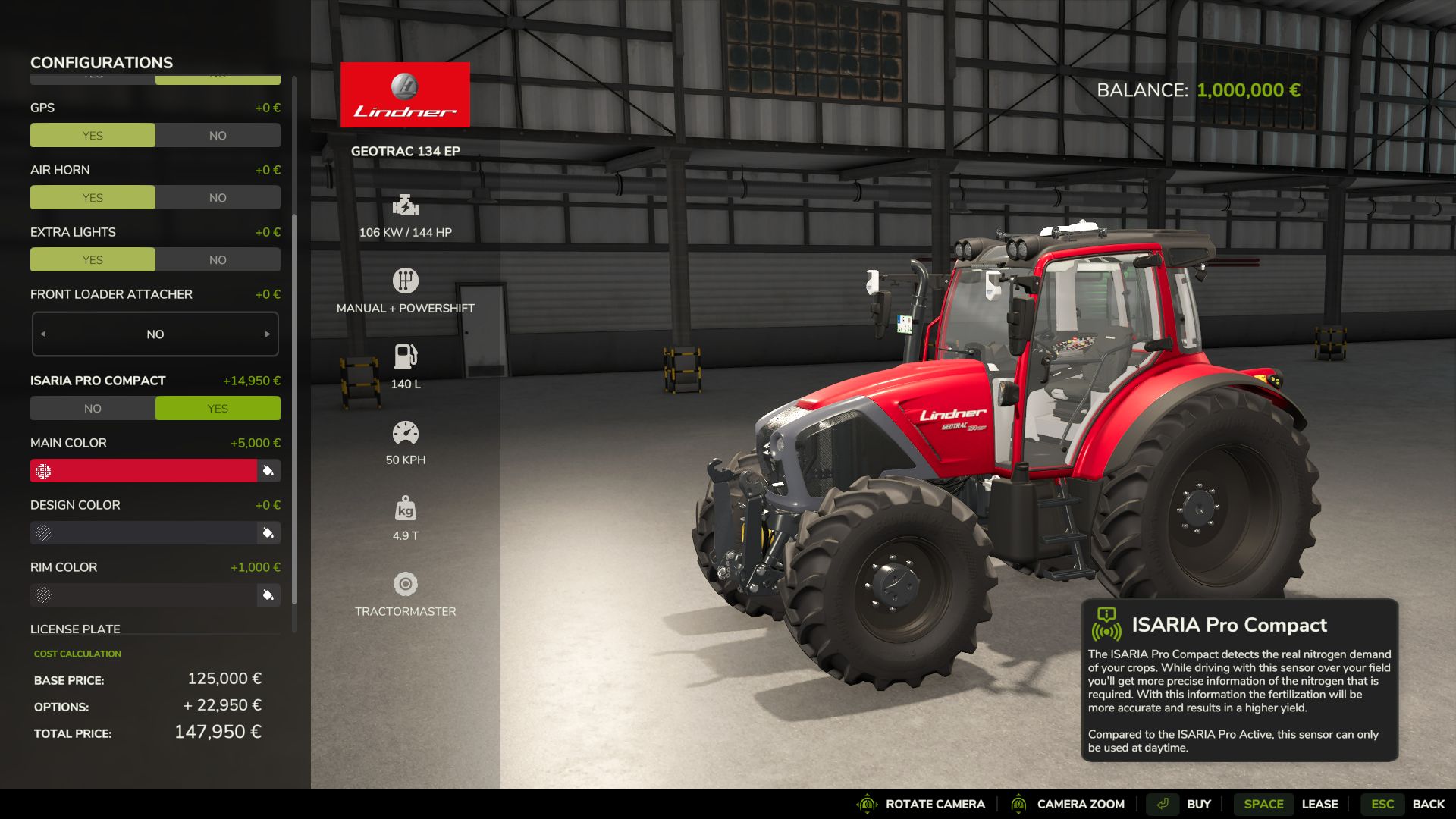 Lindner Geotrac 134 EP Edit