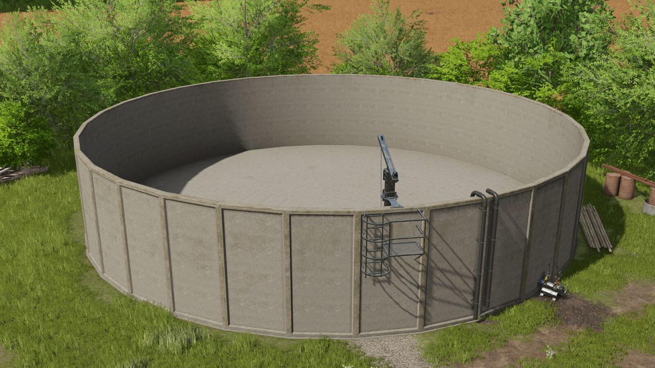 Пакет для бассейна с жидким навозом