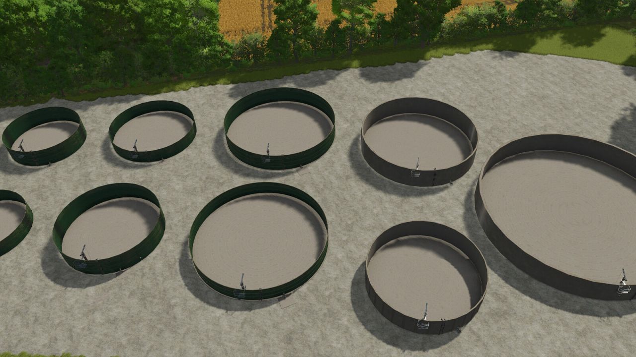 Пакет для бассейна с жидким навозом