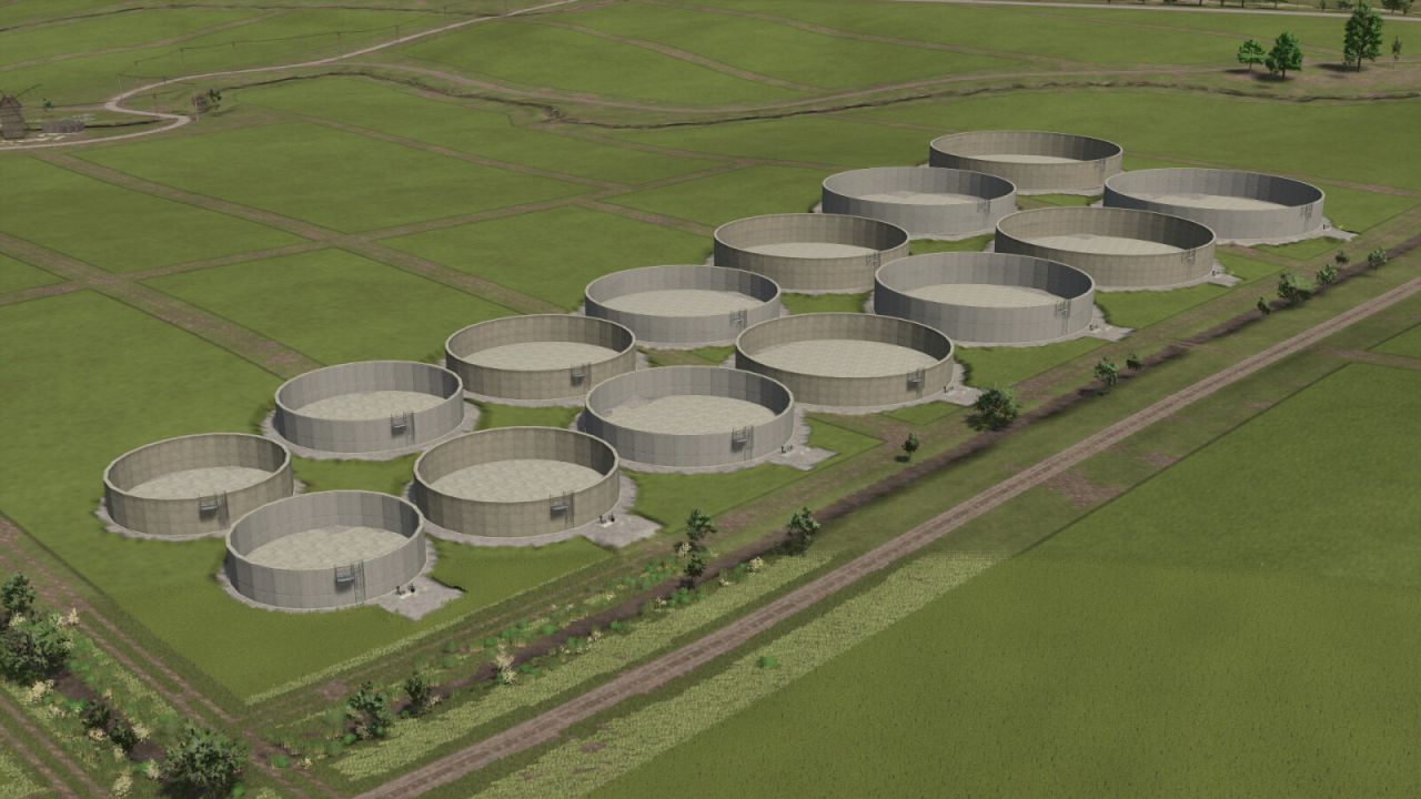 Vloeibare mest/digestaattank en uitbreidingen