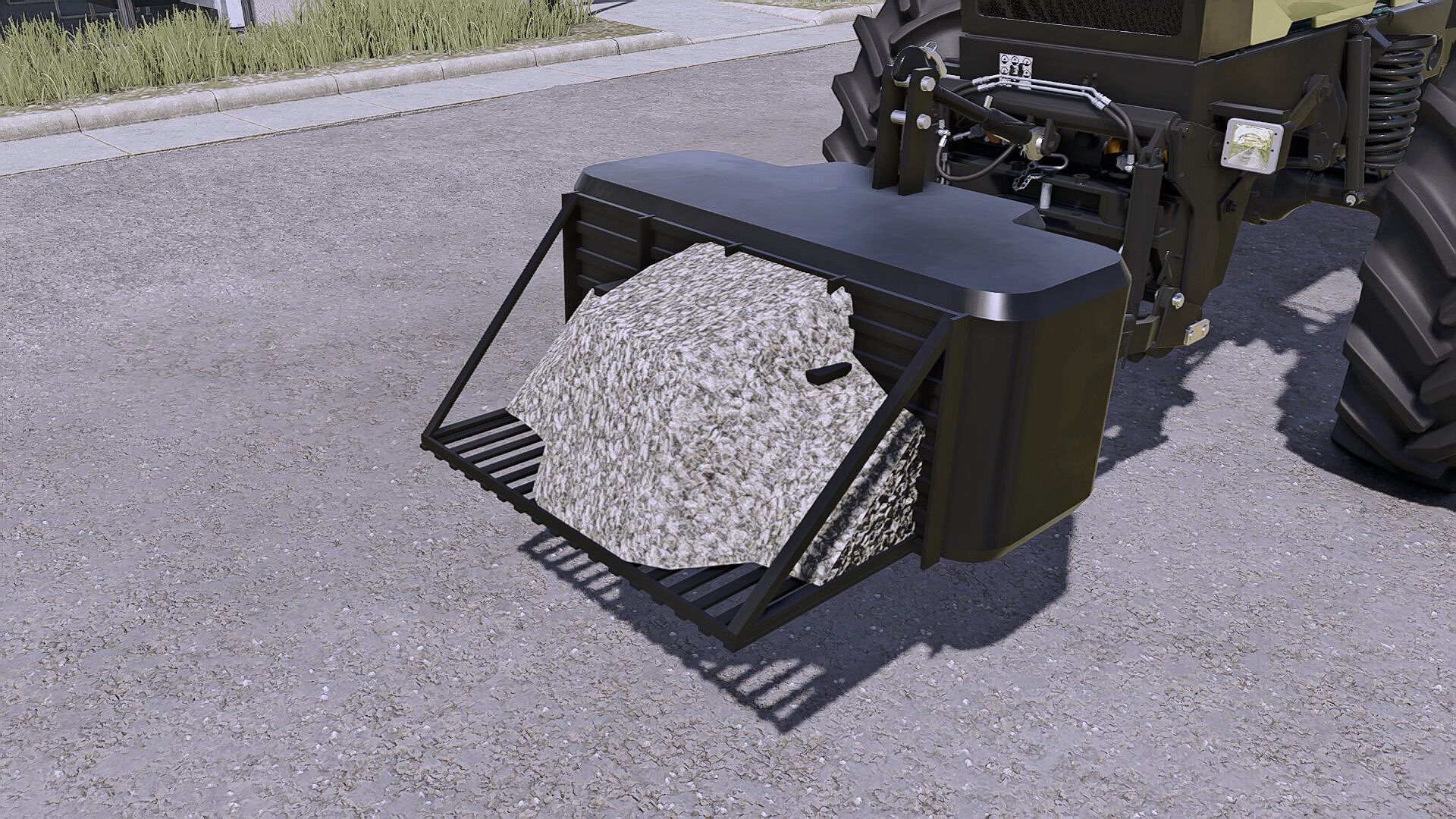 Lizard 1050 kg - front and rear weight