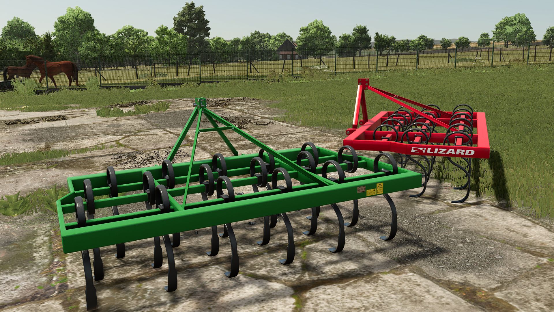 Lizard-cultivator met 17 tanden