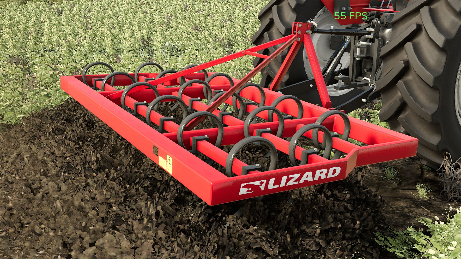 Lizard-cultivator met 17 tanden