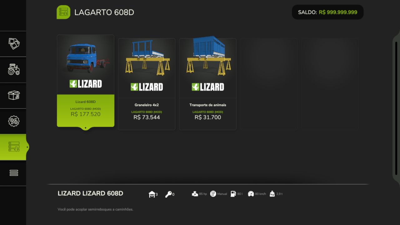 Lizard 608 D