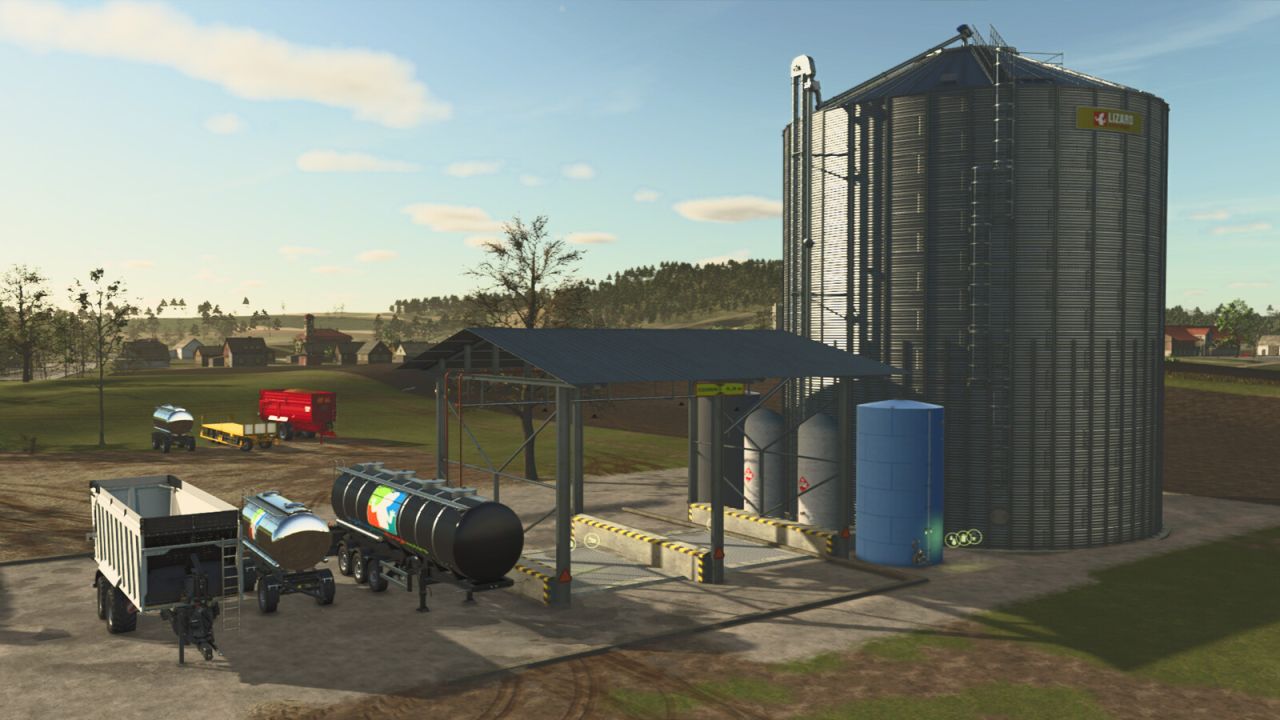 Kertenkele dökme sıvı silo ve römork paketi