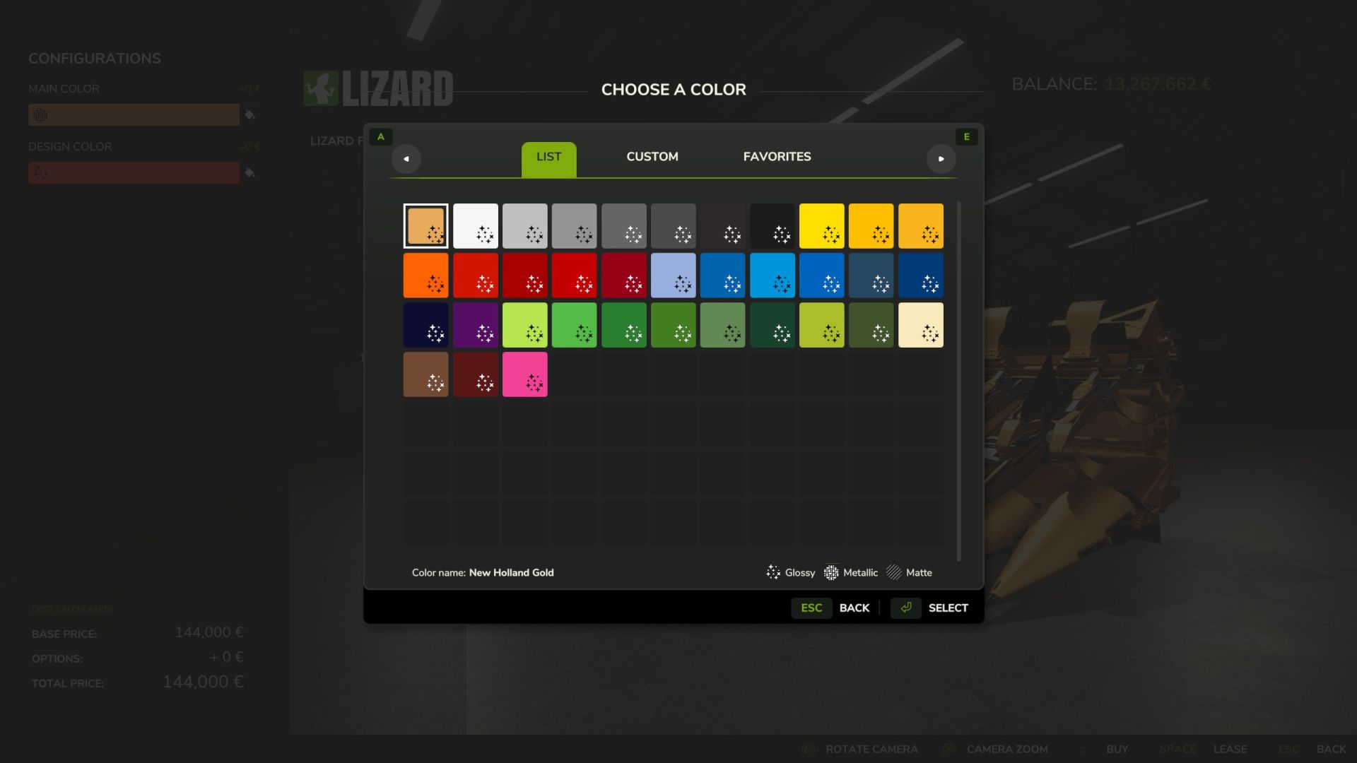 Lizard  CF16